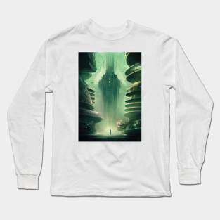 Alien City Concept - DESIGN Long Sleeve T-Shirt